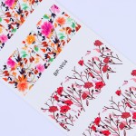  BORN PRETTY Pretty Flower Nail Art Water Decals BP-W04 Transfer Nail Stickers Nail Art Decorations #20595