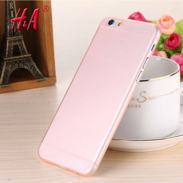 0.28mm Ultra thin matte Case cover skin for iPhone 6 plus/5.5 S Translucent slim Soft plastic Free Shipping Cellphone Phone case