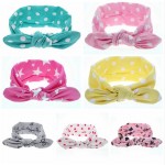 1 PC Fashion Headwear Kids Dot Knot Headband Newborn Hair Accessories Children Elastic Hair Bands   172
