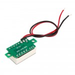 1 pc DC 4.7~32V No power supply needed Mini Red LED Panel Voltage Meter 3-Digital Adjustment Voltmeter 200ms/time