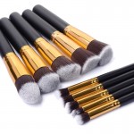 10 Pcs/set Professional Makeup Brushes Set Cosmetics Brushes Practical Makeup Powder Brushes Soft Cosmetic High Quality Makeup