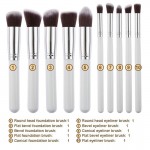 10 Pcs/set Professional Makeup Brushes Set Cosmetics Brushes Practical Makeup Powder Brushes Soft Cosmetic High Quality Makeup