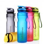 1000ML Sport Water Bottle Drinking Water For Bottles My Water Tea Infuser Cup Scrub Portable Space Bike Cycling Shaker BPA F