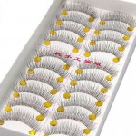 10Pair Reusable Natural And Regular Long Eyelashes False Eyelashes Artificial Fake Eyelashes Makeup Eye Lashes To Build Cilios