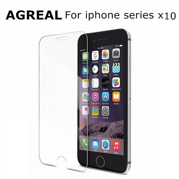 10pcs/lot Ultra Thin 0.3mm Anti-shatter Tempered Glass For iPhone 6 6s plus 7 5 5s 5c 4 4s Screen Protector Film with Clean Tool