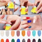 1.1mm 1440pcs New Arrive Round Cubic Beauty Glitter Glass Copy Zirconia Stones AAA Grade For 3D Nails Art Design Decoration