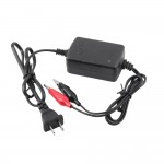 12 V Sealed Lead Acid Rechargeable car universal Battery usb Charger Black & Red Rechargeable Sealed Lead Battery Charger HOT #