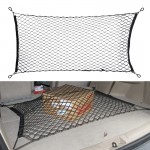 120x60cm Car Styling Boot String Bag Elastic Nylon Car Rear Cargo Trunk Storage Organizer Luggage Net Holder Auto Accessories