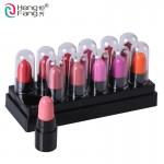 12Colors/Set Mini Cute 12 Colors Lipstick Travel Set Waterproof Lip Color 1.2gx12 High Quality Lips Makeup Brand HengFang #9022