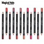 12pcs/lot 12 Color Magical Halo Lip Liner Pencil Waterproof Lipliner Contour Cosmetics Makeup Lip Liner Set Lip Pencil Matte