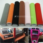 135*30CM 8 Colors Velvet Fabric Velvet Film Suede Film Car Sticker With Bubble Car Interior Sticker Car Body Decoration Sticker