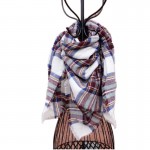 140*140cm Pashmina Plaid Scarf Women Winter Shawls And Scarves Cachecol Woman Casual Tassel Pashmina Cape