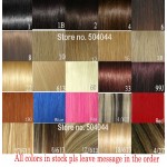 16"-28" 100% Brazilian Remy hair Clips In/on Human Hair Extensions Horsetail Ponytail #4 medium brown 80g100g 120g140g