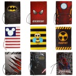 19 Styles Fashion  3D Cartoon Minions Star Wars Passport Cover Holder High Quality PVC Couverture Passeport Card Bag 14*9.6cm