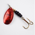 1PC 3 Color Size0-Size5 Fishing Hard Lure Bait Leurre Peche Mepps Spoon Fishing Tackle Vissen Pesca Acesorios