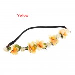 1PC Women Lady Girls Bohemia Handmade Flower Crown Headband Wedding Wreath Bridal Headdress Hairband Accessories Hair