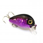 1PCS 3cm 1.5g Mini Crazy Wobble Pesca Crankbait Hard Crank Bait Tackle Artificial Fishing Lure Swimbait Fish Japan Wobbler CB004