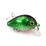 1PCS 3cm 1.5g Mini Crazy Wobble Pesca Crankbait Hard Crank Bait Tackle Artificial Fishing Lure Swimbait Fish Japan Wobbler CB004