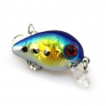 1PCS 3cm 1.5g Mini Crazy Wobble Pesca Crankbait Hard Crank Bait Tackle Artificial Fishing Lure Swimbait Fish Japan Wobbler CB004