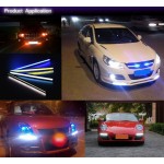 1Pcs Car styling Ultra Bright 12W LED Daytime Running lights DC 12V 17cm 100% Waterproof Auto Car DRL COB Driving Fog lamp