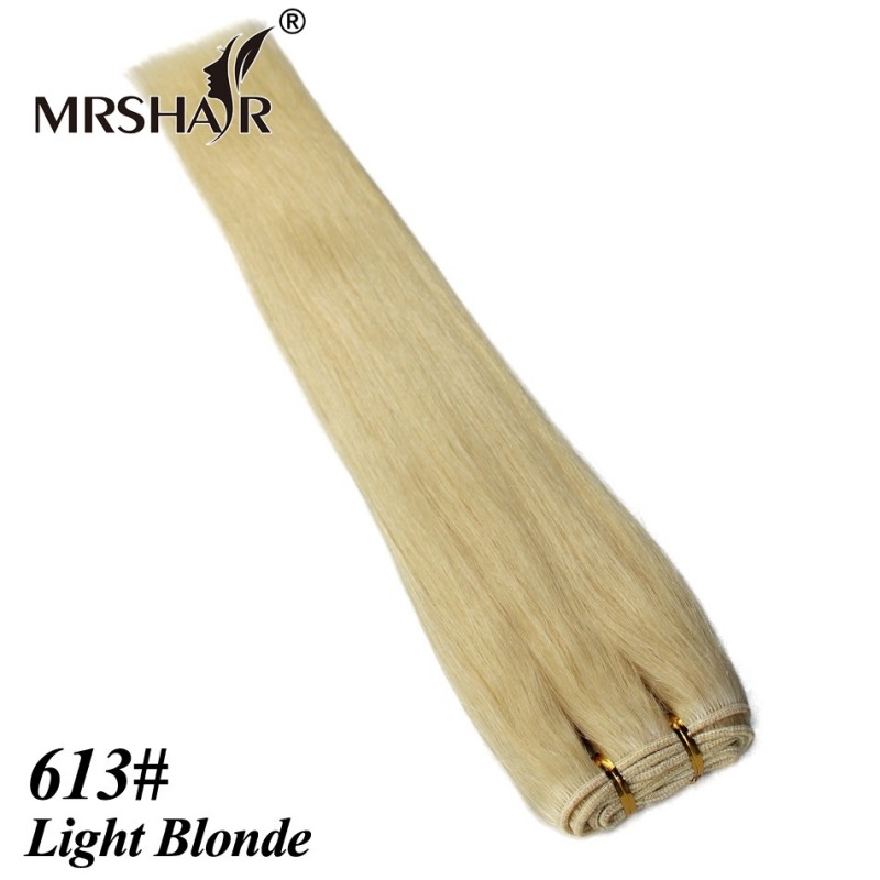 1pc Blonde Hair 613 Brazilian Virgin Hair Straight Bundles 100