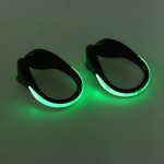 2 Pcs LED Luminous Shoe Clip Light Night Safety Warning LED Bright Flash Light For Running Cycling Bike Drop Shipping