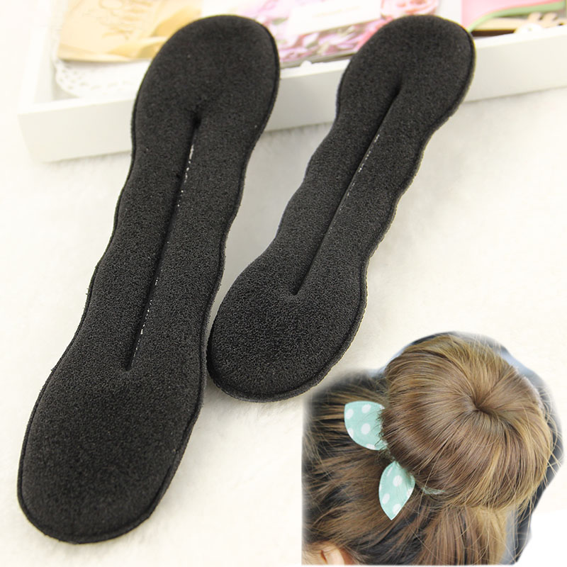 2 Pcs Quality Women Magic Foam Sponge Foam Twist Hair Disk Hairs