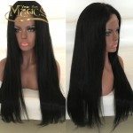 2015 Hot Silk Straight Brazilian Virgin Hair Full Lace Human Hair Wigs Lace Front Wigs Glueless Full Lace Wig For Black Women