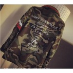 2015 New Arrival Spring Outerwear Jacket Women Female Coat Womens Army Green Camouflage Jacket