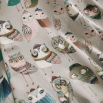 2015 New Style Cartoon Owl Printed Women's T-shirts/Brand Summer Oversize Short Sleeve T-shirts Women/Casual Women Clothing 5XL