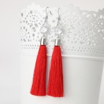 2016 Fashion Vintage Water Drop Rhinestone Lady's Dress Long Tassel Earrings For Women Brincos Pendientes For Party  ED153