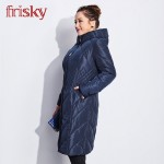 2016 Frisky High-quality Women's Winter Coat Jackets Thick Warm Wind Down Jacket Female Fashion Casual Parkas Plus Size FR2738