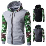 2016 Hoodies Men Hombre Hip Hop Male Brand Hoodie Camouflage Letters Printed Sweatshirt Suit Mens Casual Slim Fit Men Hoody XXL