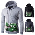 2016 Hoodies Men Hombre Hip Hop Male Brand Hoodie Camouflage Letters Printed Sweatshirt Suit Mens Casual Slim Fit Men Hoody XXL