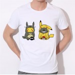 2016 New Arrival Men T Shirt Totoro Men Digimon Funny Graphic Design Printed Fashion Top Tee Casual T-shirts 34N-12#