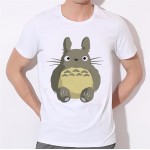 2016 New Arrival Men T Shirt Totoro Men Digimon Funny Graphic Design Printed Fashion Top Tee Casual T-shirts 34N-12#