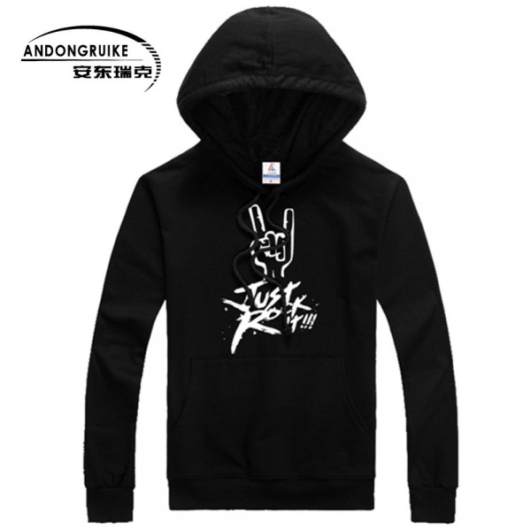 2016 New Fashion Brand Sweatshirt Men Hoodies Fashion cotton Hoodie Mens Rock Print Suit Pullover Men's Tracksuits