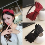 2016 New Girls Women Hairbands Hair Holders High Level Big Bowknot Party Accessories Fashion Super Fashion Free Shipping