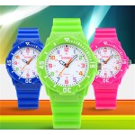 2016 New Skmei Children Watch Fashion Casual Quartz Watches Waterproof Jelly Kids Clock boys Hours Students Dress Wristwatches