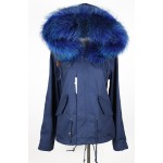 2016 New army green winter jacket women outwear thick parkas plus size raccoon Dog natural real fur collar coat hooded pelliccia