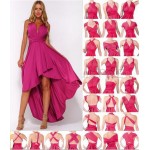 2016 Summer Sexy Maxi Dress Fashion Sexy Two-Way Wear Double Straps Elegant Style DIY Bandage Dress Women Long Dresses