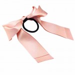 2016 Women Tiara Satin Ribbon Bow Hair Band Rope Scrunchie Ponytail Holder Gum For Hair Accessories Hairstyle Girl Headbands