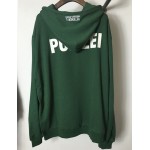 2016 sweatshirt oversized Green Polizei 16ss Embroidered hoodie with letters men women hiphop hoodies streetwear urban clothes