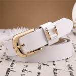 2016 women's brand new retro casual wild Ms.real Leather Belt Buckle 100% pure leather belt Women jeans belts free shipping