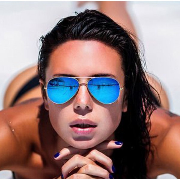 2017 Brand Design Grade Aviator Sunglasses Women Men Mirror Sunglasses Points Sun Glasses For Women Female Male Ladies Sunglass