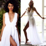 2017 Brand Summer Party Long Dress SexyWhite Red Maxi Dress Vestido Sleeveless Dresses For Women Bodycon Fashion Dress 