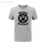 2017 Free Shipping BVB Borussia Dortmund Footballs Mens Men T Shirt T-shirt Novelty Short Sleeve O Neck Cotton Tshirt Tee