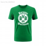 2017 Free Shipping BVB Borussia Dortmund Footballs Mens Men T Shirt T-shirt Novelty Short Sleeve O Neck Cotton Tshirt Tee