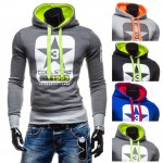 2017 Hoodies Men Sudaderas Hombre Hip Hop Mens Brand Digital Printing Pentagram Hoodie Sweatshirt Suit Slim Fit Men Hoody