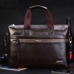 2017 Men Casual Briefcase Business Shoulder pu Leather Bag Men Messenger Bags Computer Laptop Handbag Bag Men's Travel Bags